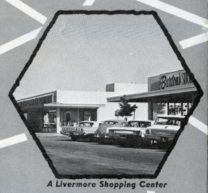 Livermore Shopping Cernter, circa 1969    